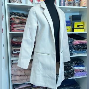 ⭐️New ⭐️Lapel Neck Open Front Overcoat⭐️